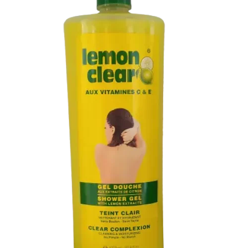 LEMON CLEAR GEL DOUCHE ECLAIRCISSANT AUX EXTRAITS DE CITRON 500ML