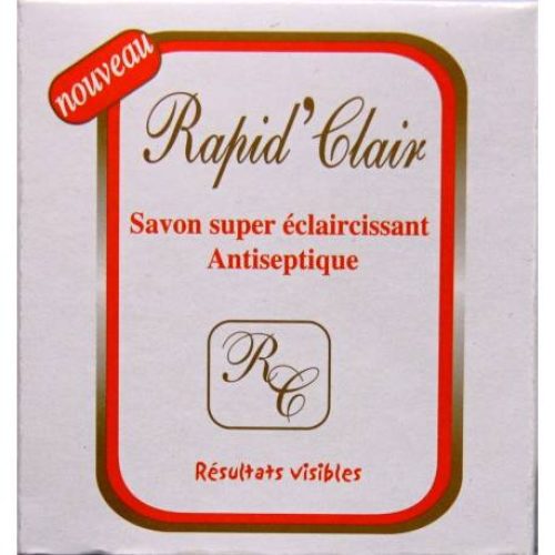 RAPID’CLAIR Savon Super Eclaircissant Antiseptique 100 grs